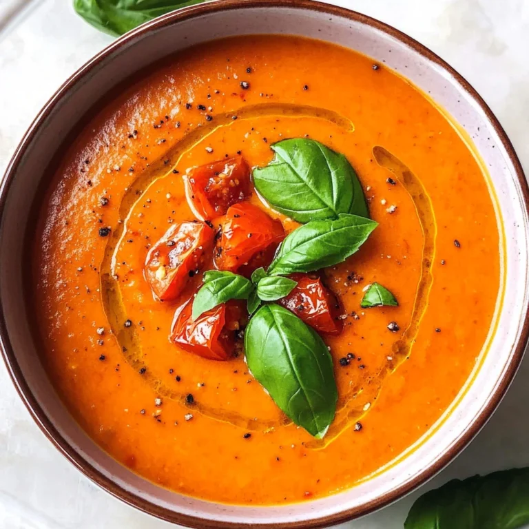 Tomaten-Paprika-Suppe aus dem Ofen