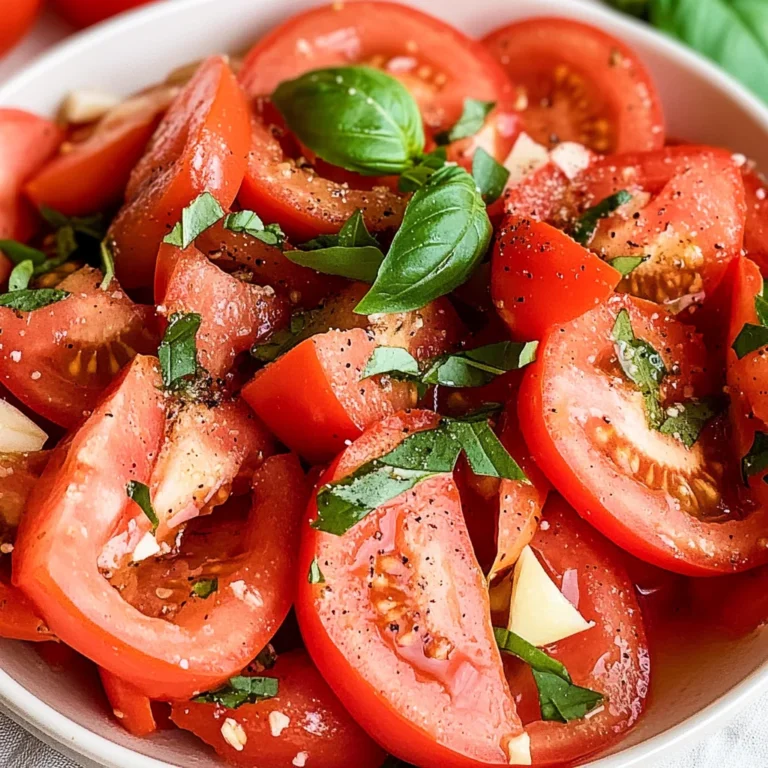 Tomatensalat - einfach & erfrischend