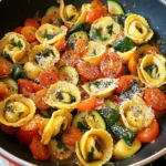 Tortellini-Gemüsepfanne