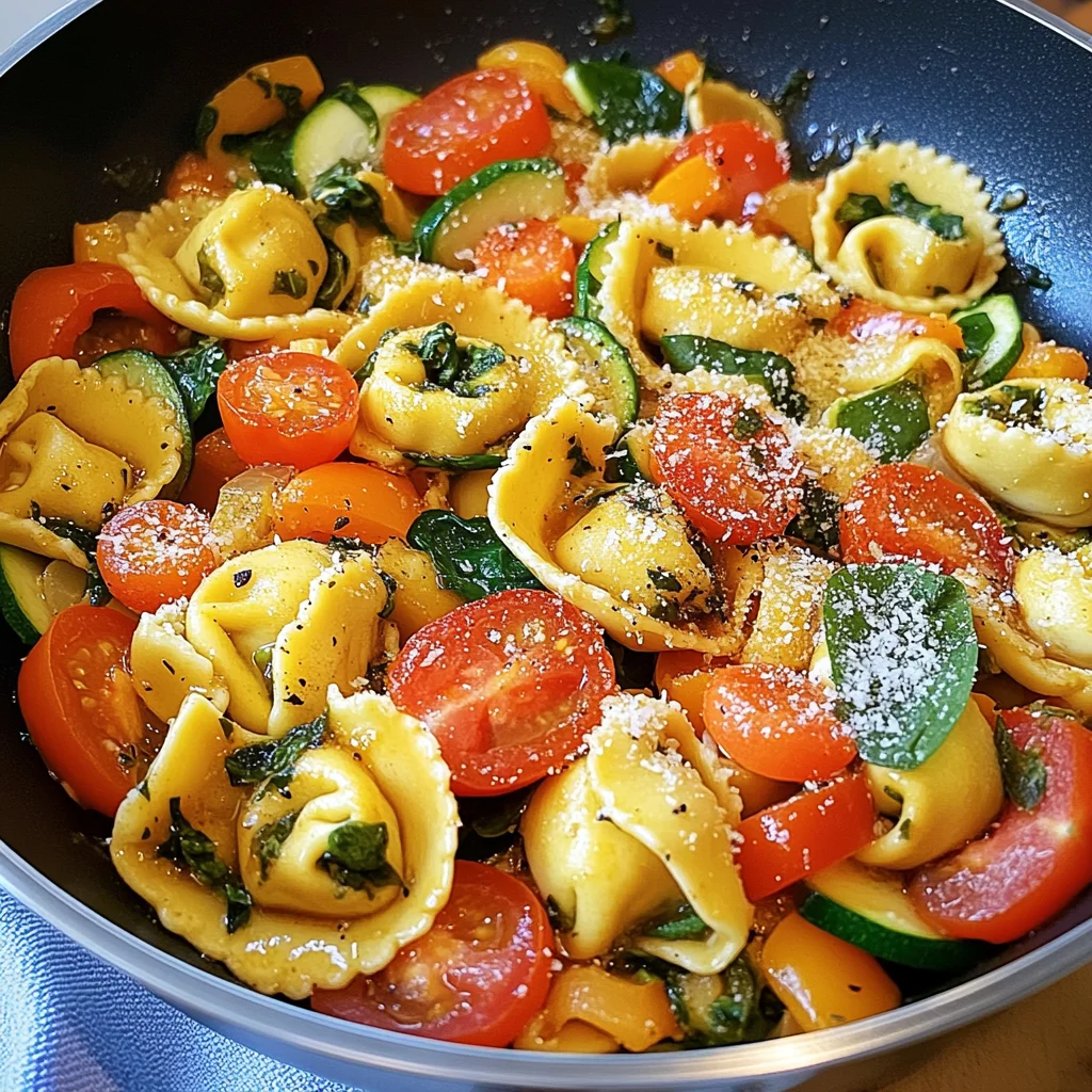 Tortellini-Gemüsepfanne