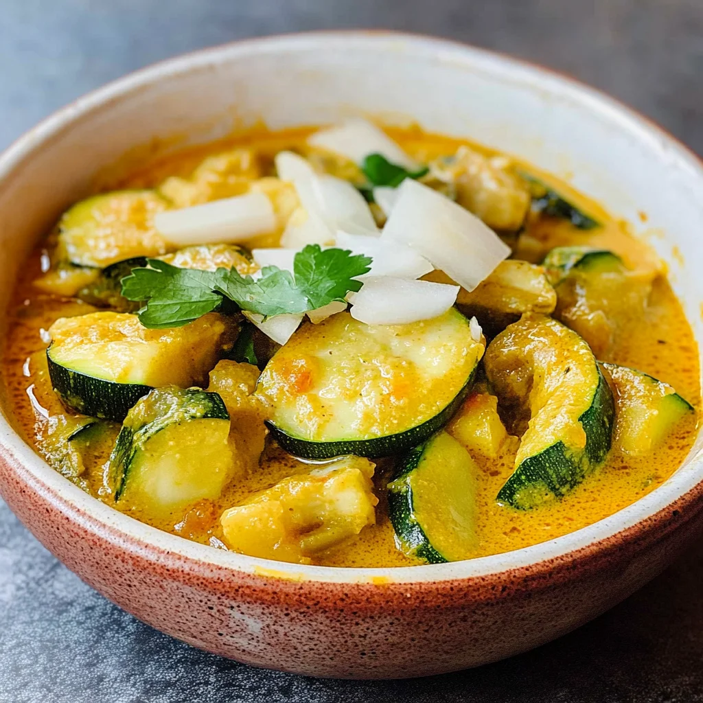 Zucchini-Curry