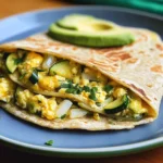 Zucchini-Frühstücks-Tortillas