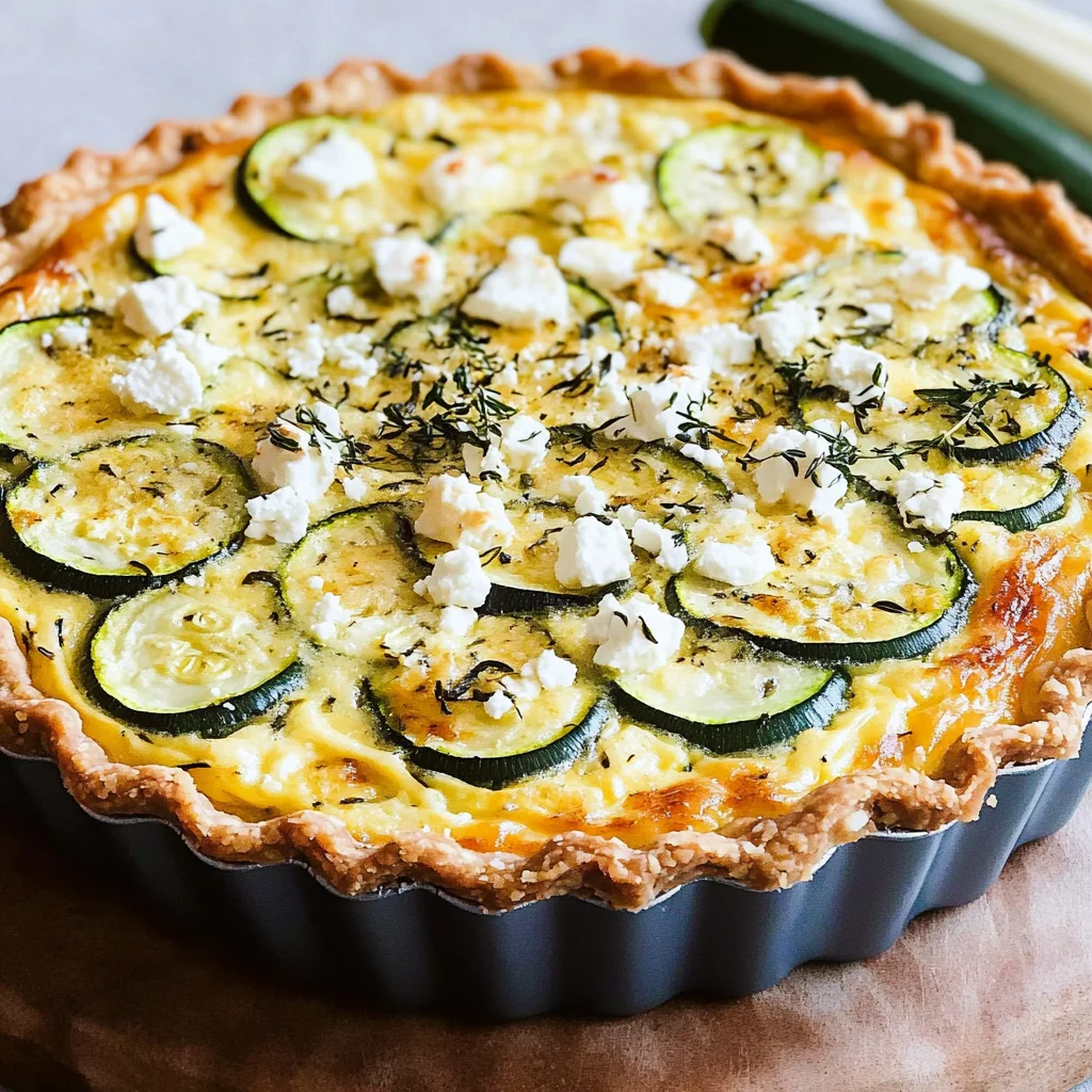 Zucchini-Quiche