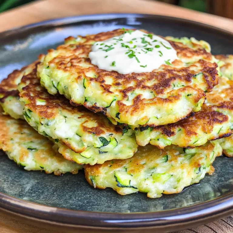 Zucchini Puffer – einfach & schnell