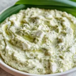 Bärlauch-Dip mit Feta & Frischkäse