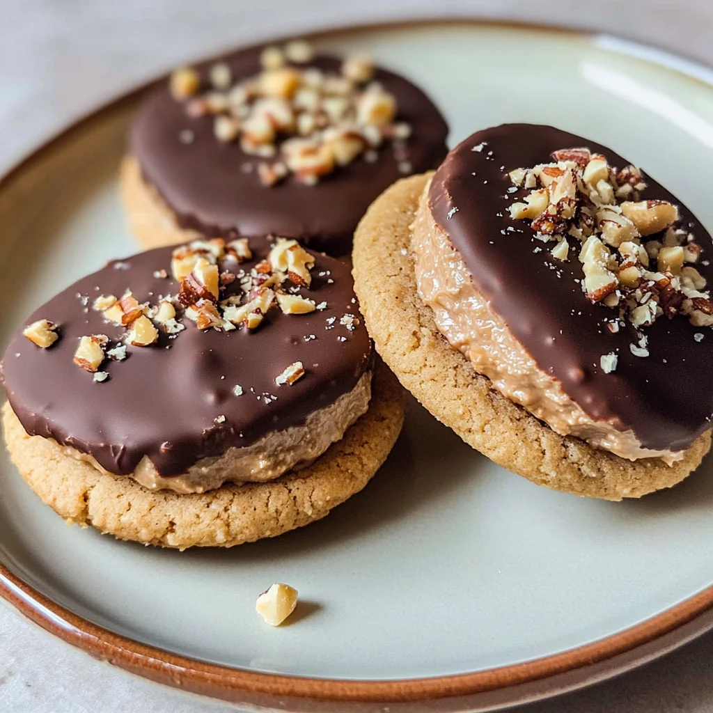 Beste Nougat-Plätzchen
