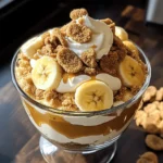 Biscoff-Bananenpudding mit Karamell