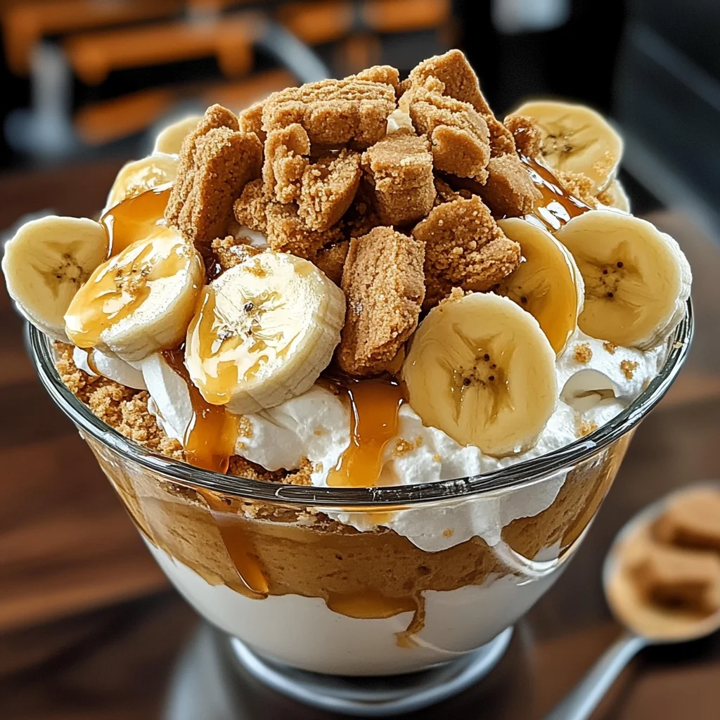 Biscoff-Bananenpudding