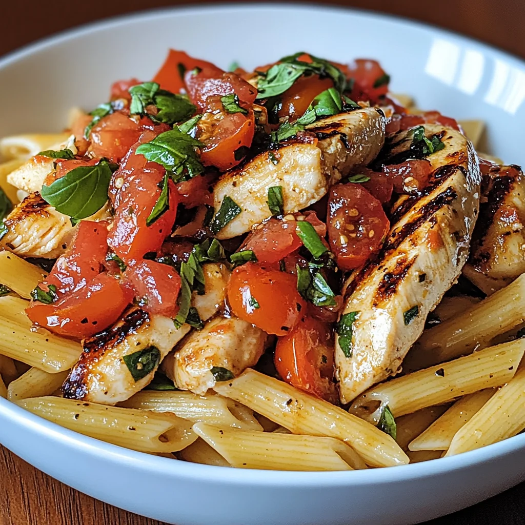 Bruschetta Chicken Pasta