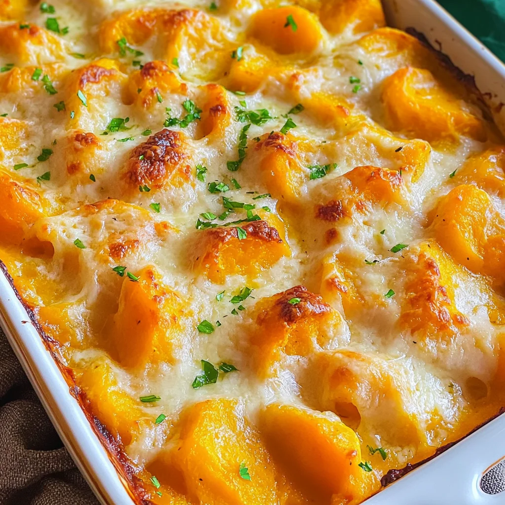 Butternut-Kürbis-Auflauf