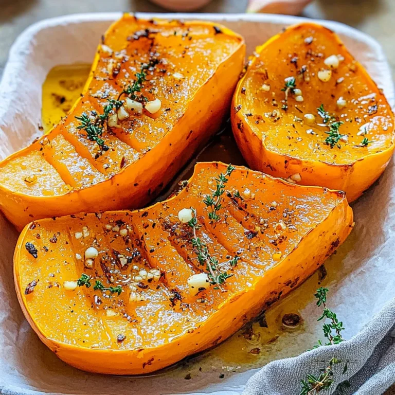 Butternut-Kürbis aus dem Ofen