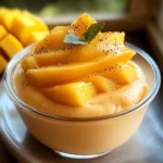 Cremige Mango-Mousse