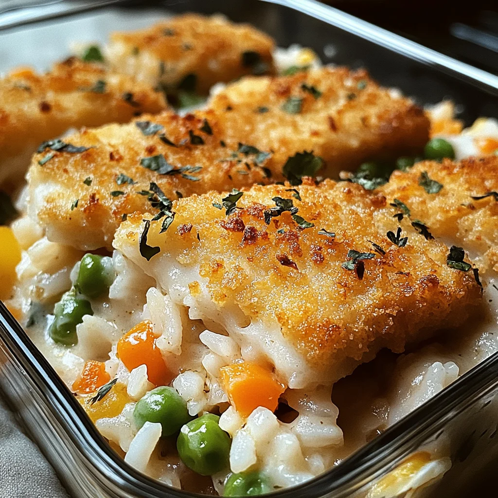 Fischstäbchen-Auflauf