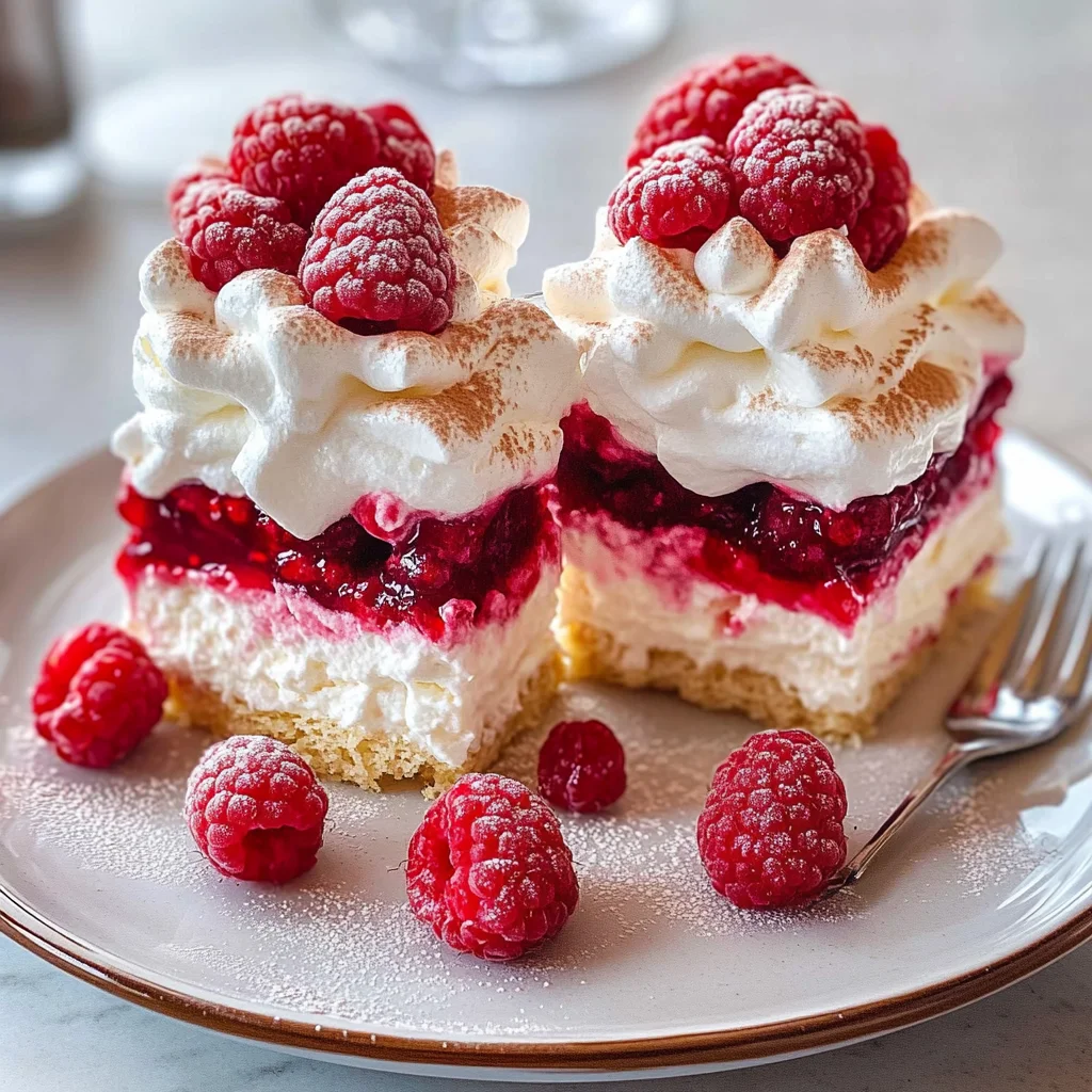 Himbeertraum - mit Baiser