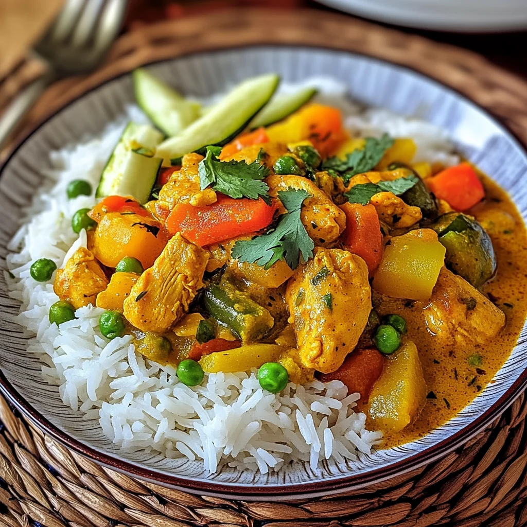 Indisches Hähnchen Curry