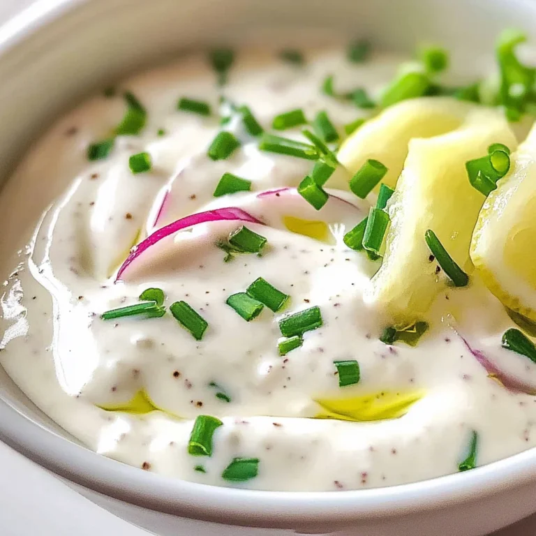 Joghurt-Dressing schnell selber machen