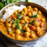 Kichererbsen-Curry mit Kokosmilch