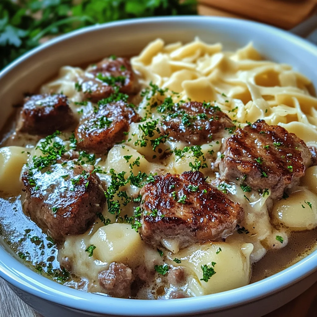 Kohlrabigemüse in heller
