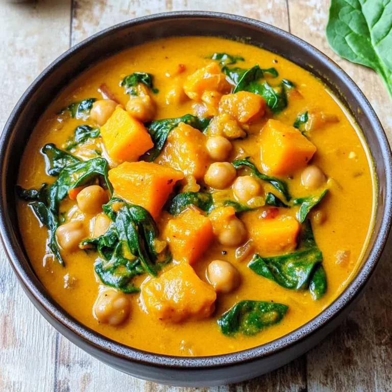 Kürbis-Kichererbsen-Curry