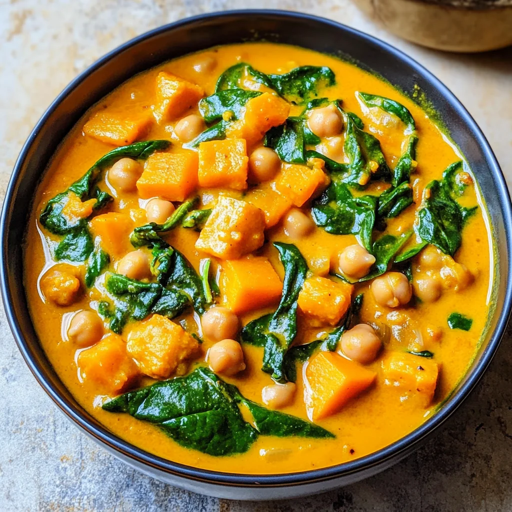 Kürbis-Kichererbsen-Curry