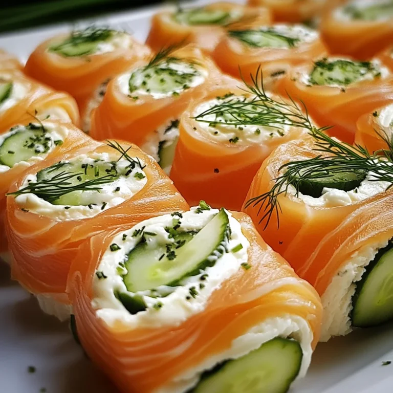 Lachs-Frischkäse-Röllchen