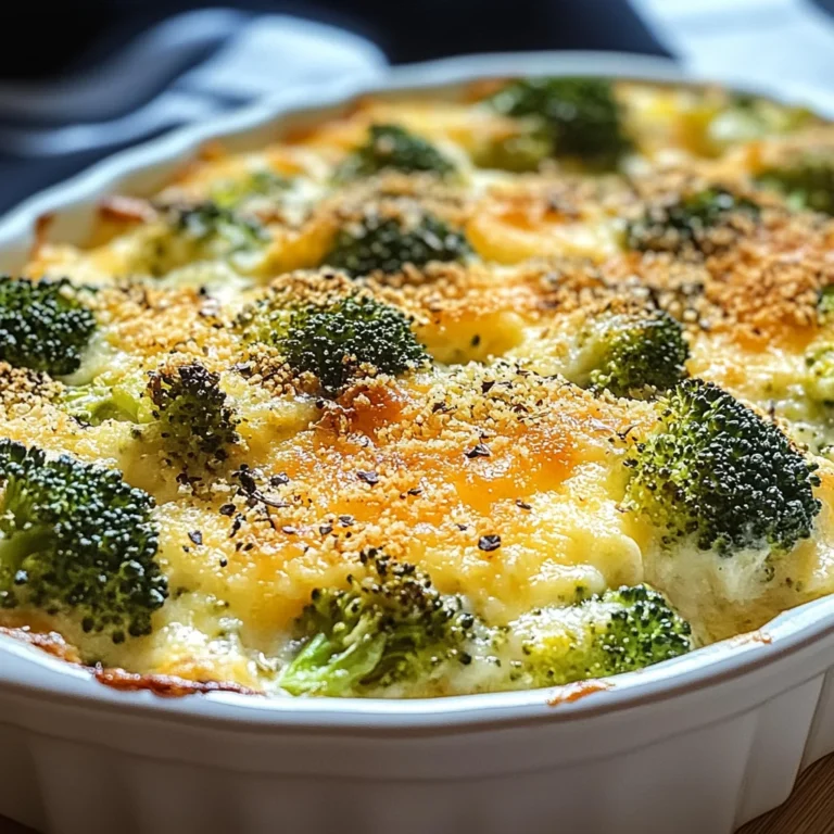 Low Carb Brokkoli Auflauf