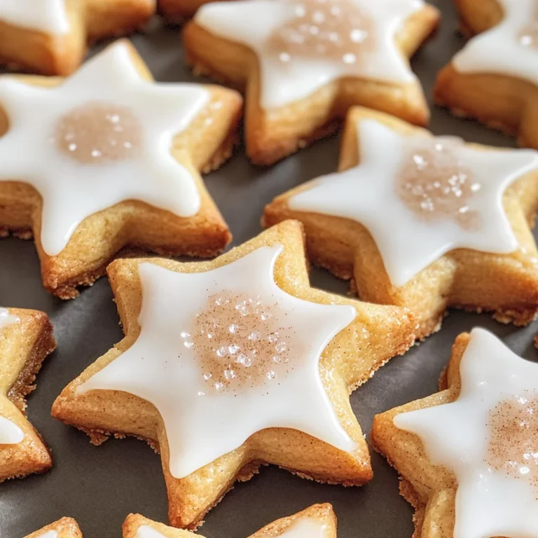 Omas Zimtsterne Rezept - ganz weich & einfach backen