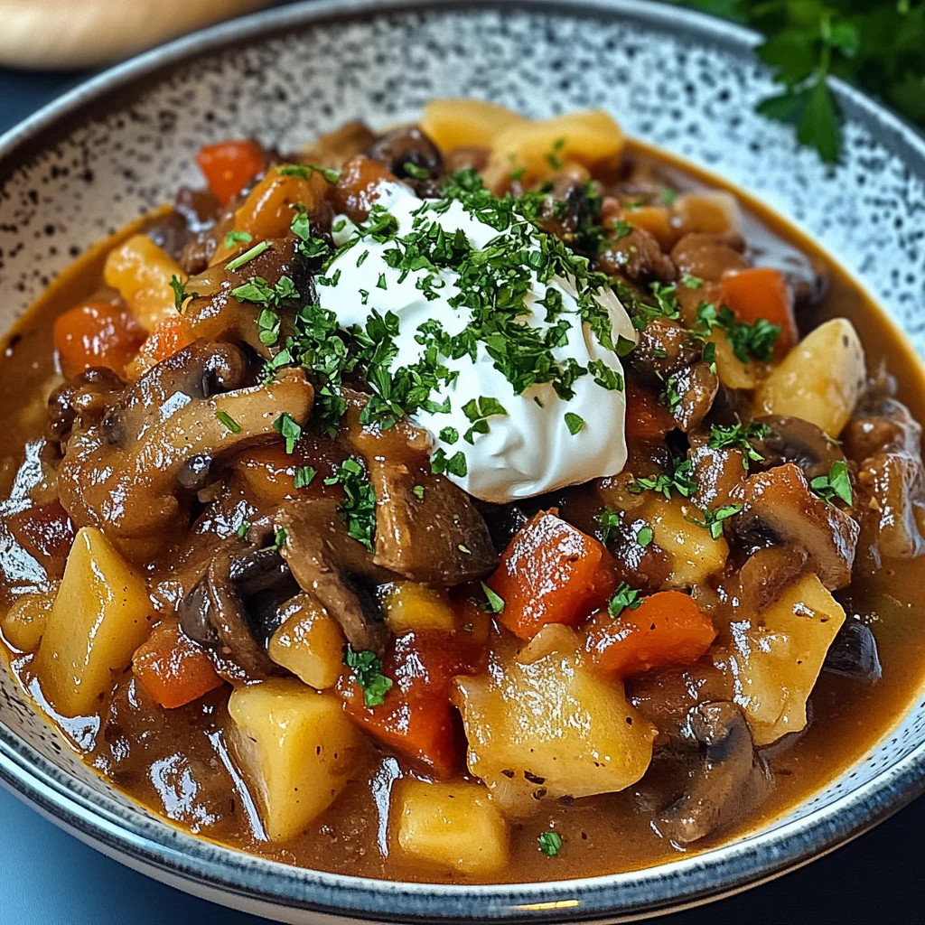 Pilzgulasch