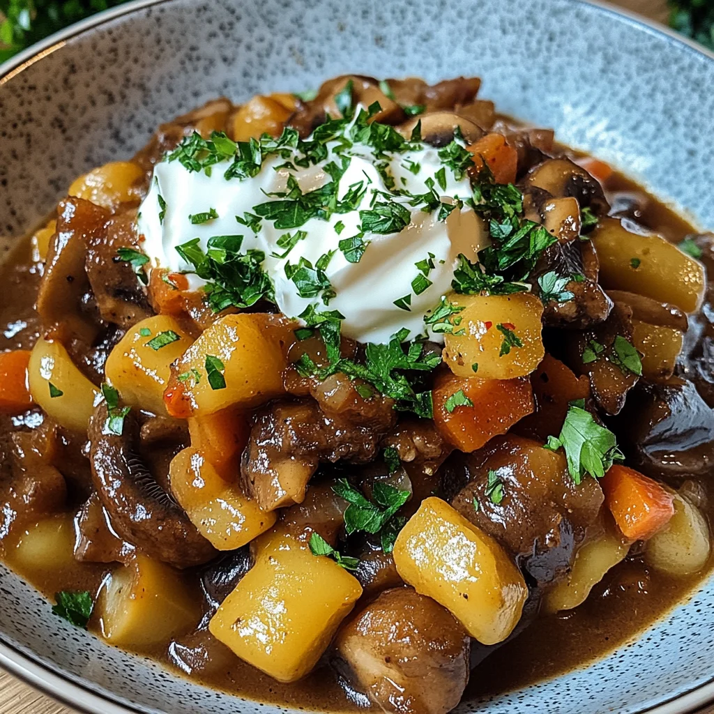 Pilzgulasch