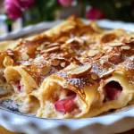 Rhabarber-Crêpes-Auflauf