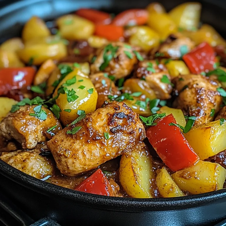 Schaschlik-Topf aus dem Ofen