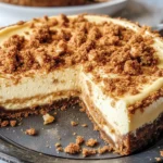 Spekulatius-Käsekuchen - einfach & cremig