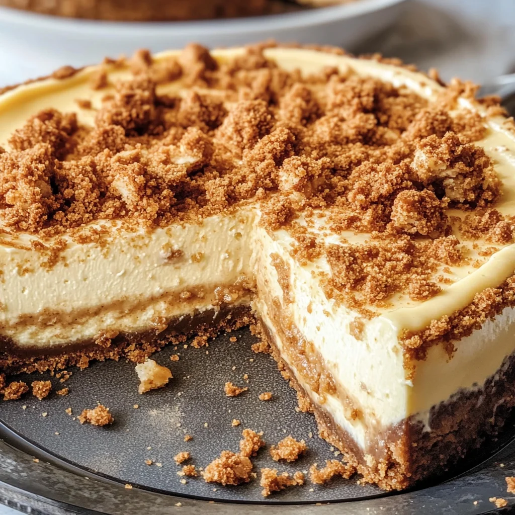 Spekulatius-Käsekuchen - einfach & cremig