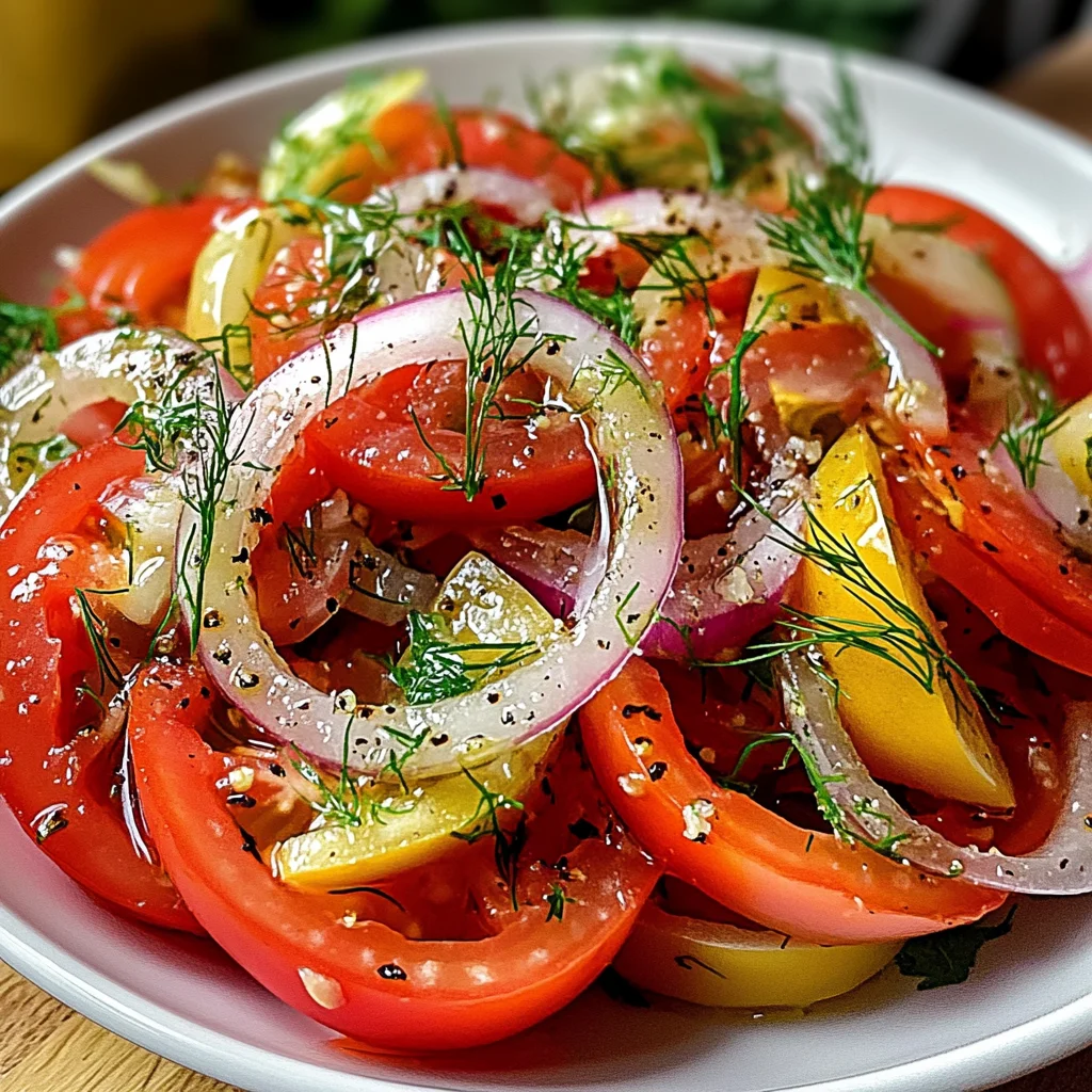 Tomaten-Fenchel-Salat