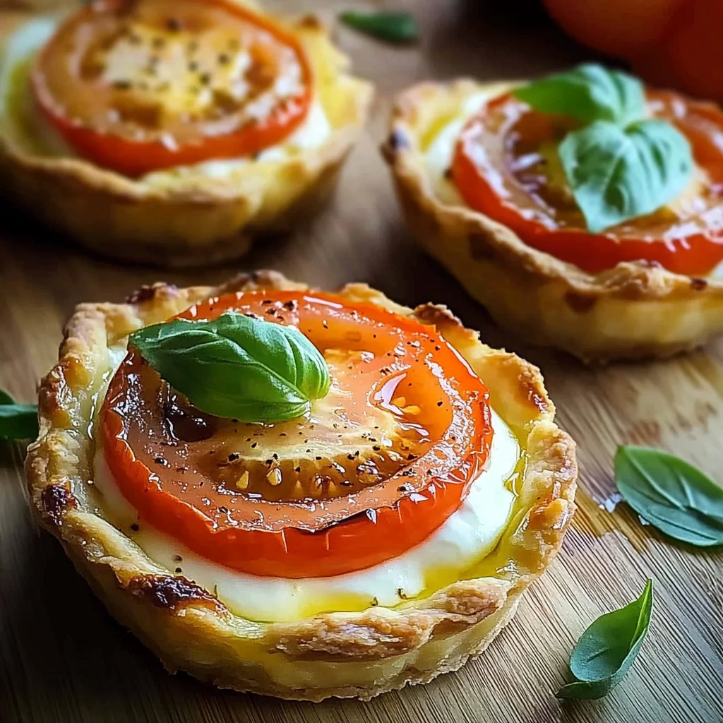 Tomaten-Mozzarella Tartelettes: Eine unglaubliche Oster-Leckerei