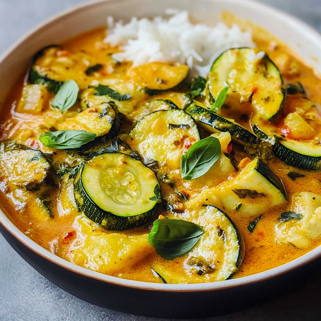 Zucchini-Curry