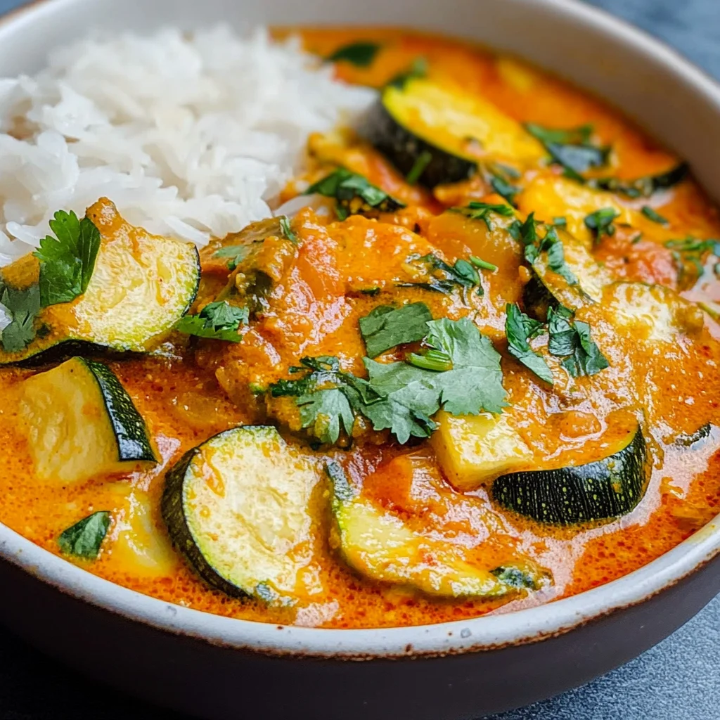 Zucchini-Curry